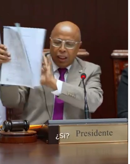 Alfredo Pacheco, presidente de la cámara de Diputados