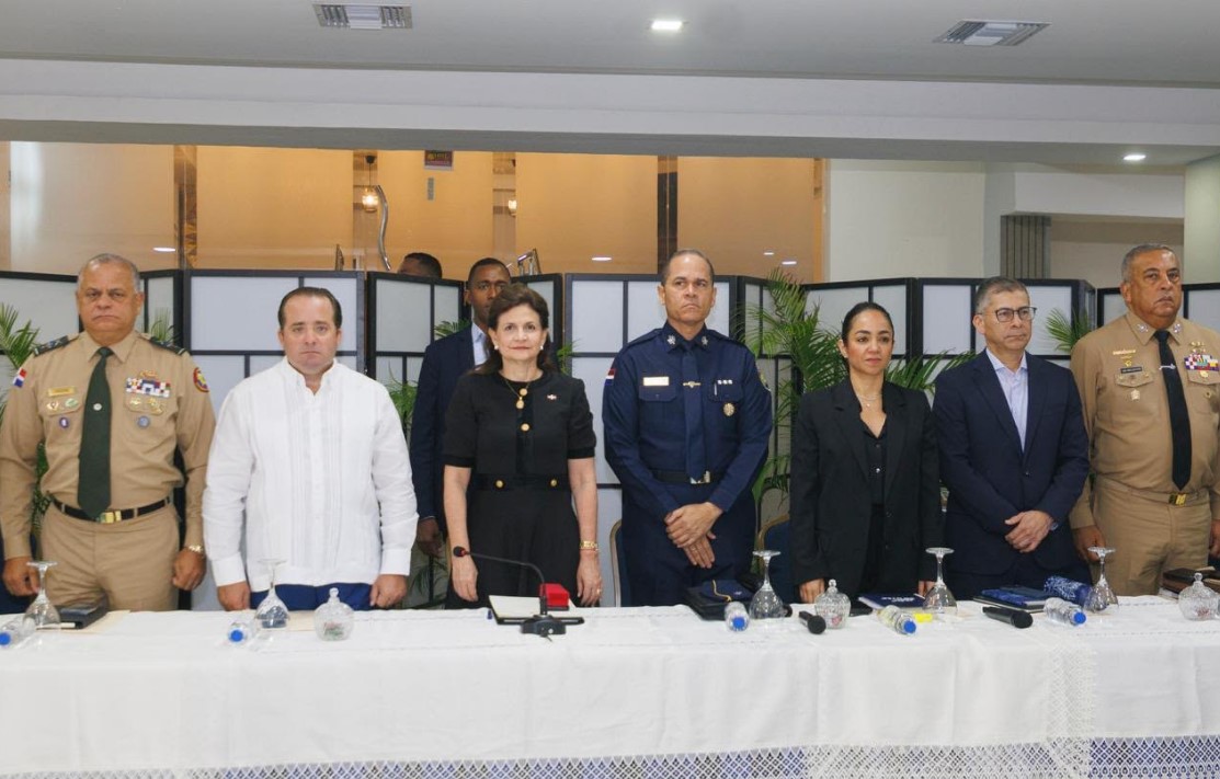 La ministra de Interior y Policía, Faride Raful