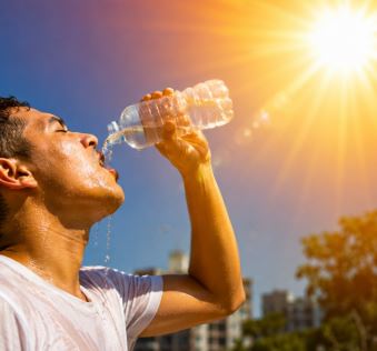 Fuwertes calores en oa Repùblica Dominicana
