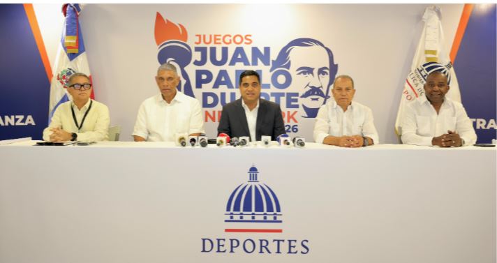 Ministro Kelvin Cruz anuncia los Juegos Juan Pablo Duarte NY 2026