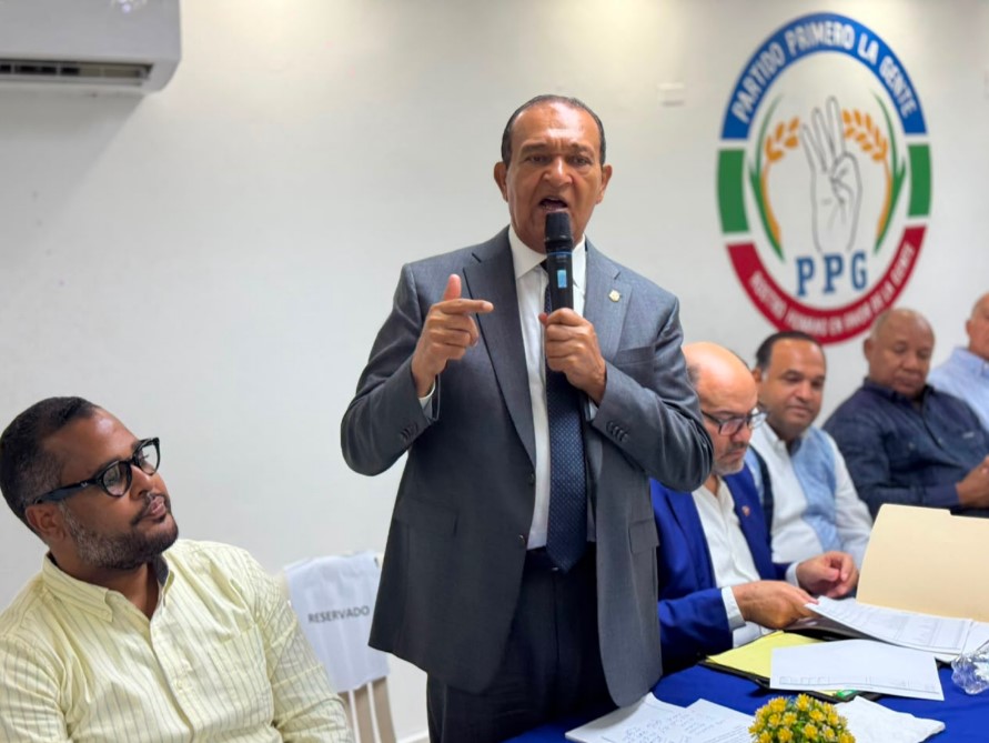 Antonio Martes presidente del Partido Primero la Gente