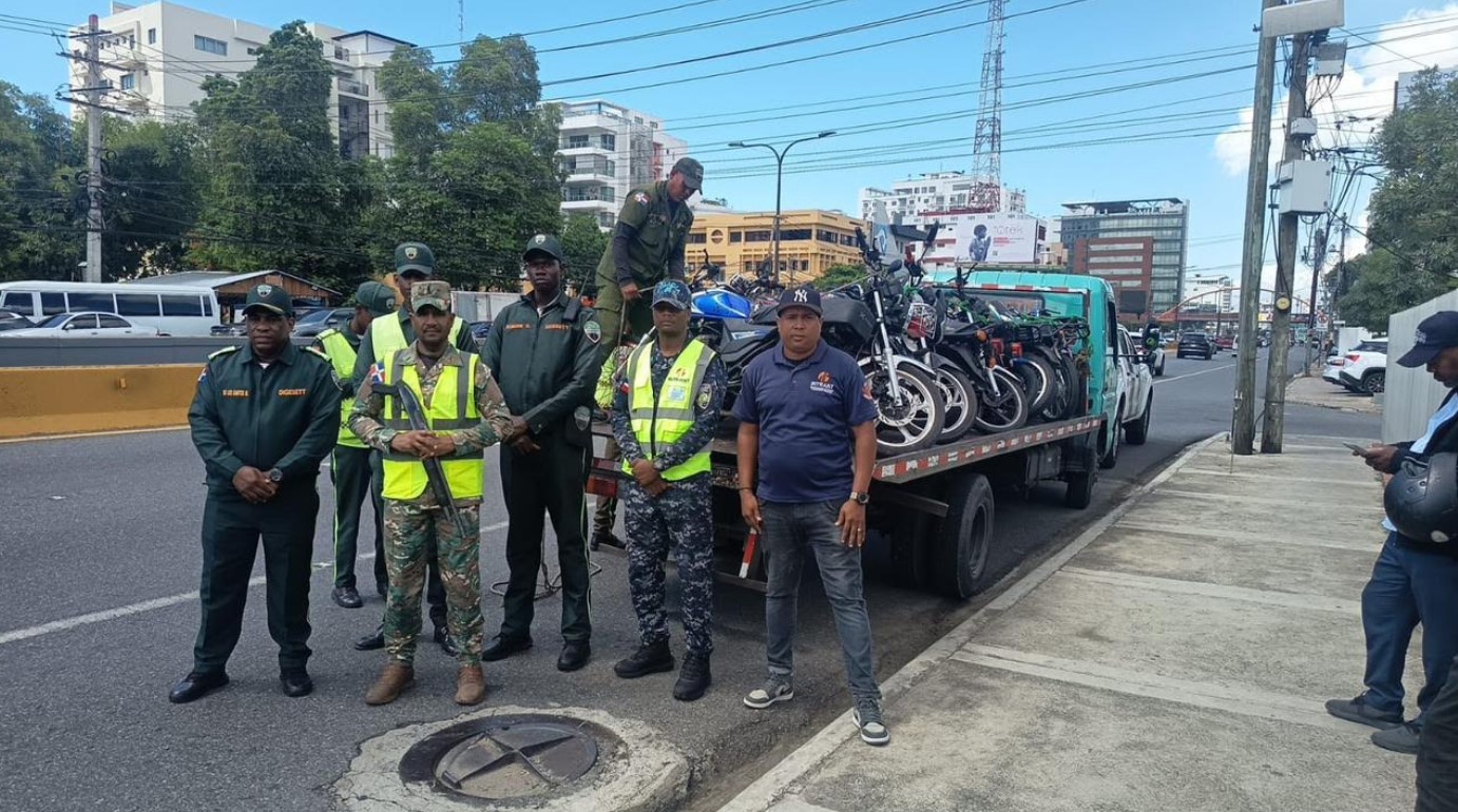 Autoridades fiscalizan 158 motociclistas en dos días por violaciones a la Ley de Tránsito