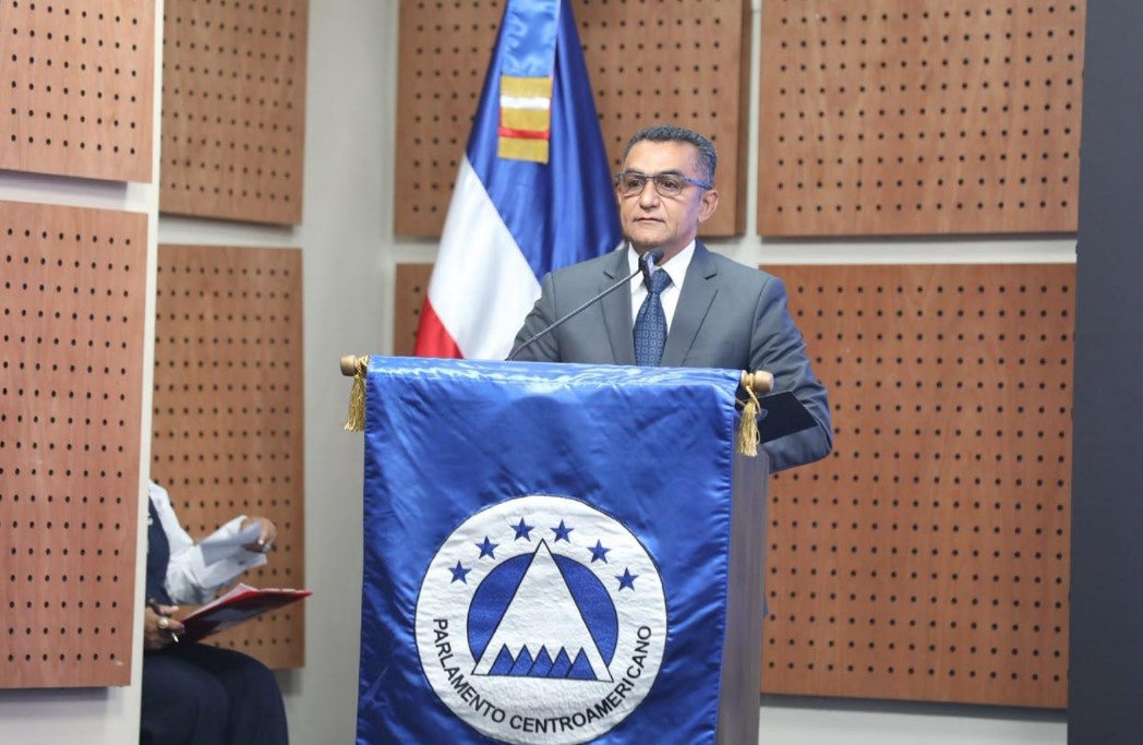 El vicepresidente del Parlacen y diputado de la Fuerza Nacional Progresista, Jesús Batista