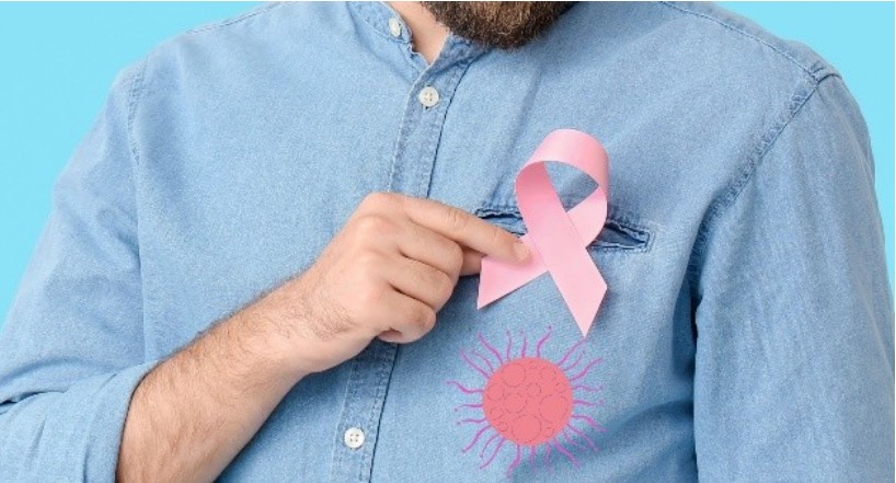 El cáncer de mama también afecta a los hombres y el riesgo aumenta con la edad