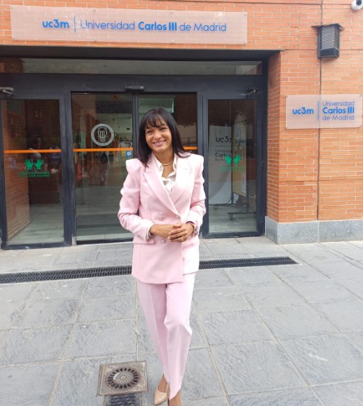La comunicadora e investigadora dominicana Perla Glenys Moreno Nivar